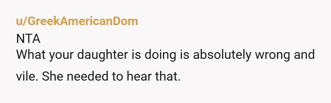 u/Proud-Geek1019 NTA. I wonder if your daughter is using his family to help watch the child? But regardless, if their son says no contact, she has no right to go...