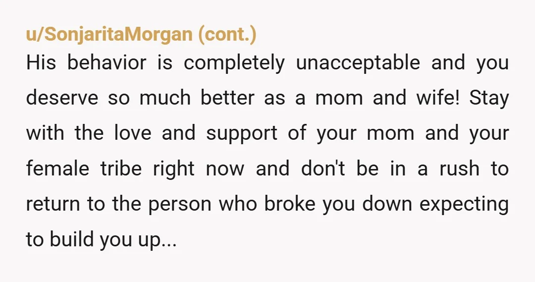 u/culprit007
Stay gone, friend.
Talk to an attorney and file for divorce. 😔
Whatever this was about, it wasn't cleaning supplies.