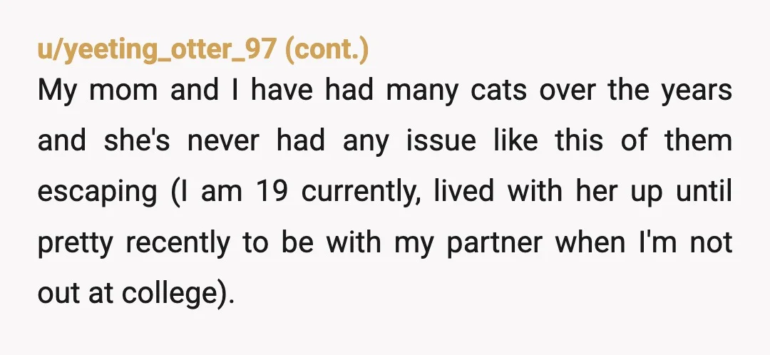 u/Rabbit-Lover_2000 NTA it sounds like you are in the clear legally speaking chip wise. Morally it’s a bit more ambiguous. But you clearly see red flags about the cat’s previous...