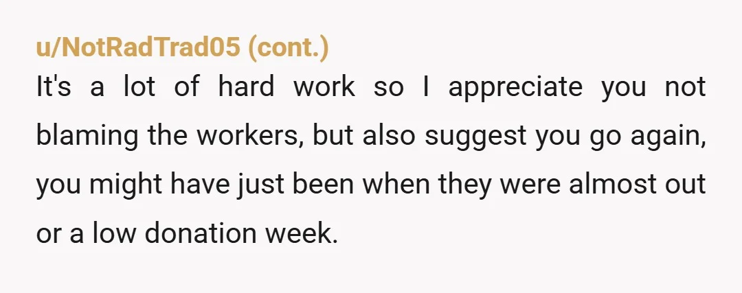 u/pandershrek I don't think you've been reading much because the food banks across the nation have been desperate since November of last year with the cuts this administration has done...