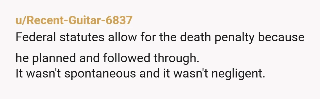 u/Broad_External7605
Because the rich upper class want to make an example of him. They don't want radicals to assassinate them.