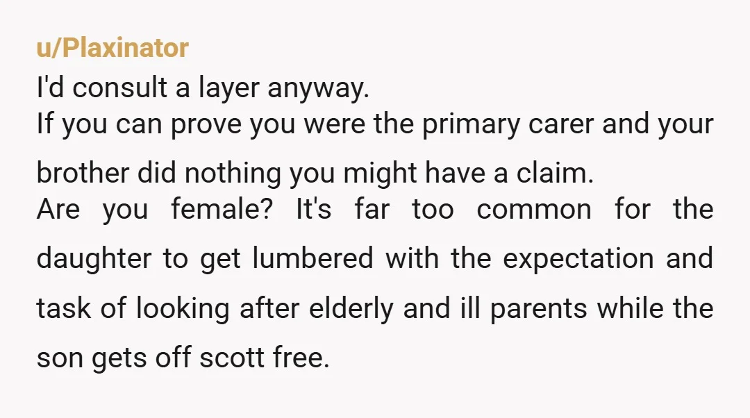 u/Netsecrobb- My wife is going through something like this Her mom lives with us full time, 7 years even though she still has a house A little while ago she...