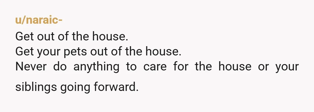 u/Acceptable-Net-154 The safety of your pets should be your priority not keeping your pets where you have partially moved out and someone who has contributed to the death of one...