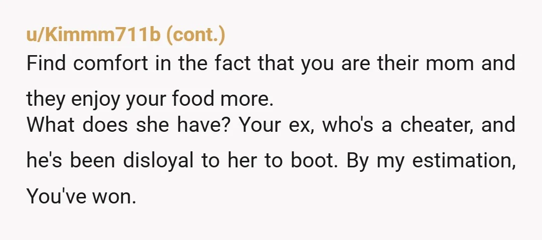 u/Life_Temperature2506
Follow up in the App that you were only responding to his wife's constant, repeated insults of you.
For the record.
NTA
