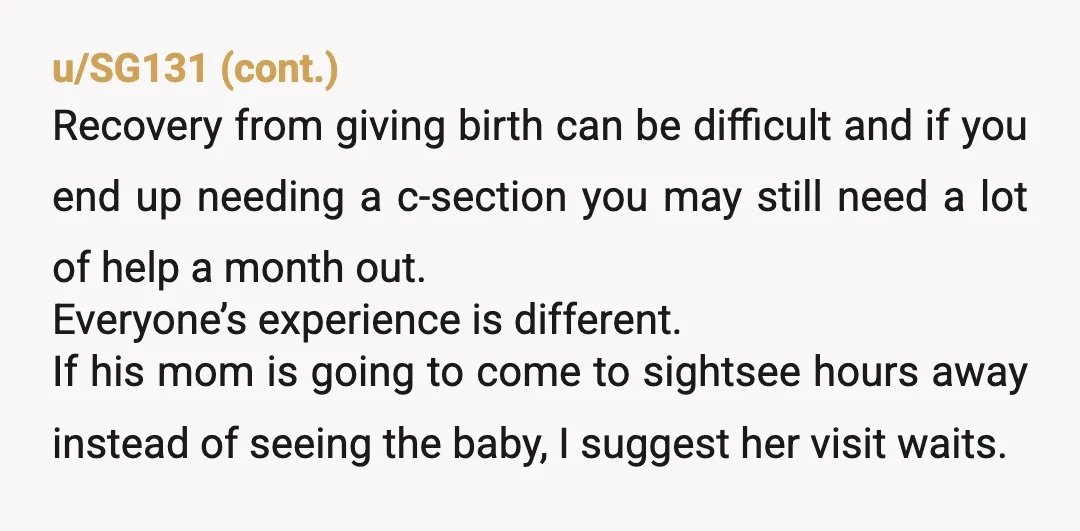 u/ToughCareer4293 NTA If hubby proceeds with his plans to leave, OP should also plan to leave and stay with either mom or sister and just never come back. He’s already...