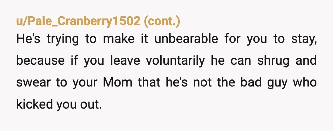 u/thosewithoutinfo NTA. You are an adult & he has no business trying to tell you what you can & can't do. Does he try to isolate your mother also or...