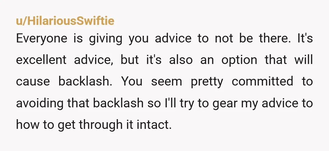 u/Western-Breadfruit71 He’s welcome to whatever relationship he wants to have with his sister. But that is separate from YOUR relationship with her. And maybe he doesn’t need an apology or...