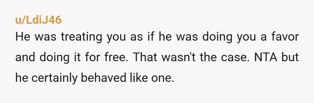 u/Freyfrey2013 NTA. He kept dodging and giving vague timelines, then showed up in the AM with no heads up like that was reasonable. Free family help is great but if...
