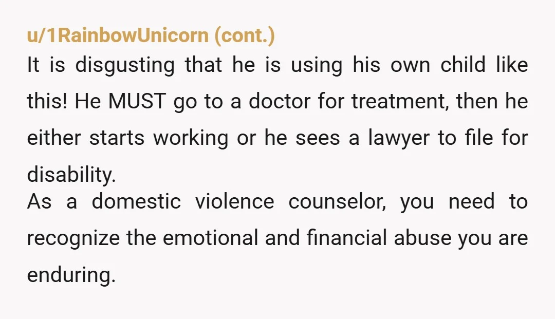 u/MajesticDisaster3977 NTA. You're putting too much on your own plate. You're helping someone who isn't only unwilling to help themselves, but apparently sees no problem dragging someone else down with...