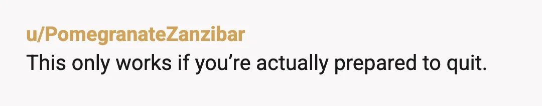 u/Silver_Pennies
You don't make that argument to your boss.  You make it to HIS boss.