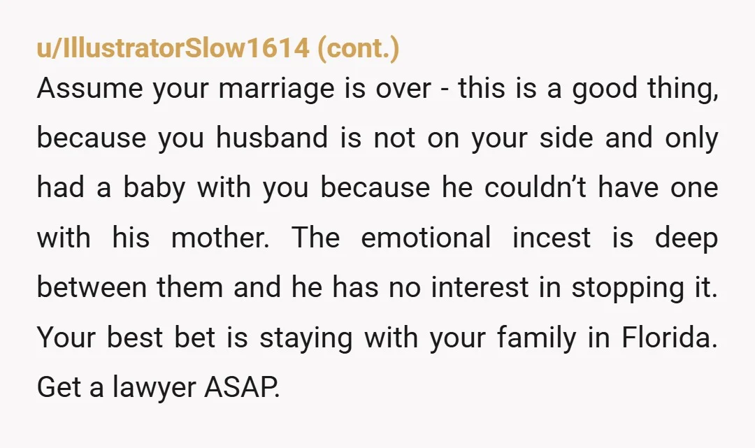 u/residentcaprice I hope you kept screenshots of everything of the plan and the messages they send you. Most likely this marriage is over but at least you are with YOUR...