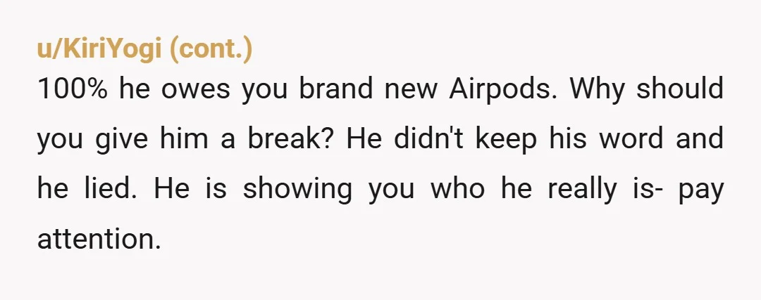 u/ravynwave
How do you even know he’s telling the truth? Maybe they swapped it out bc yours actually works as intended.
