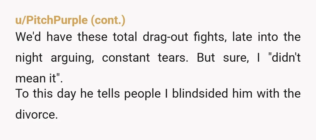 u/Bricknuts
Not wrong, they are still trying to gang up on you. Go live your life and don’t look back.