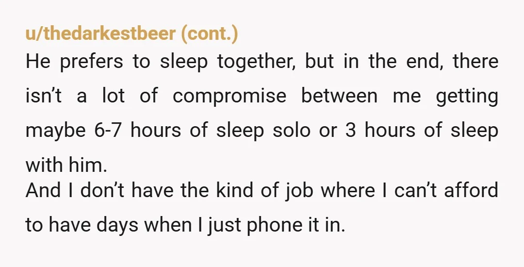 u/OkPhase749 I think you need to figure out why this is a big deal for you and what emotional need needs filling Relationships require compromise and negotiation. But before you...