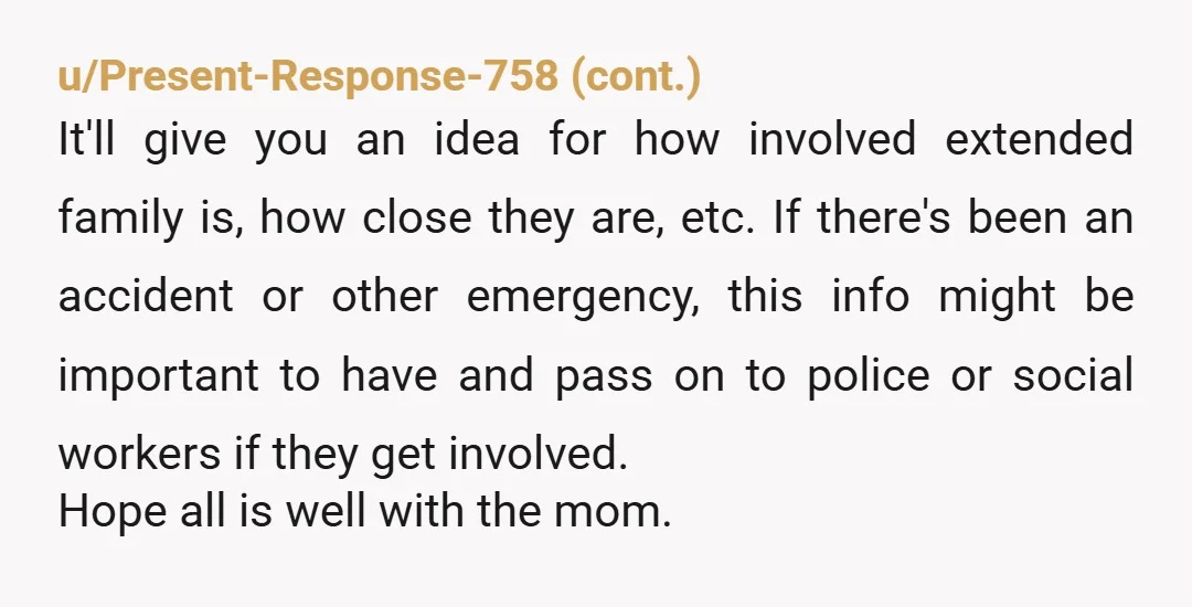 u/MinimumStress2540 You handled that like a pro. For next time, get two emergency contacts, a nearby backup adult, a simple medical consent form, and a clear check-in plus extended-hours policy...