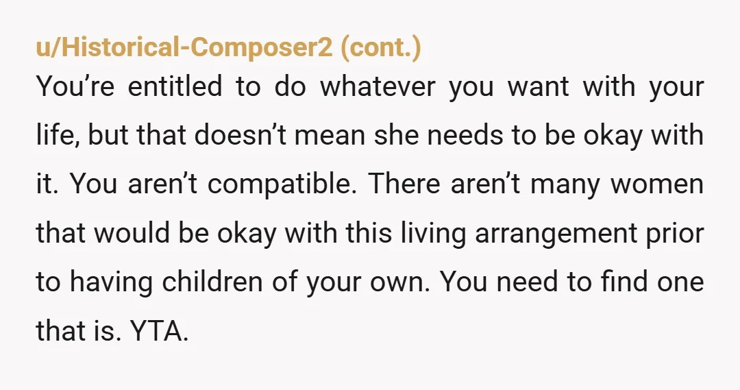 u/ClaudiaCardinale
Her not wanting to be forced into a caregiver role is not “showing her true colors.”
FFS.