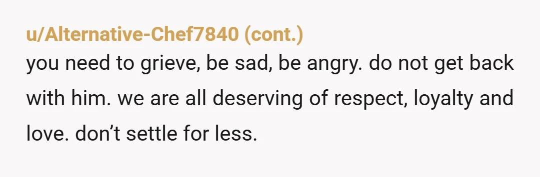 u/rjsmith21 I’m sorry you’re going through that. Backtracking makes no sense. He lied to you. He continued to lie to you. He didn’t try to fix it. Texting you saying...