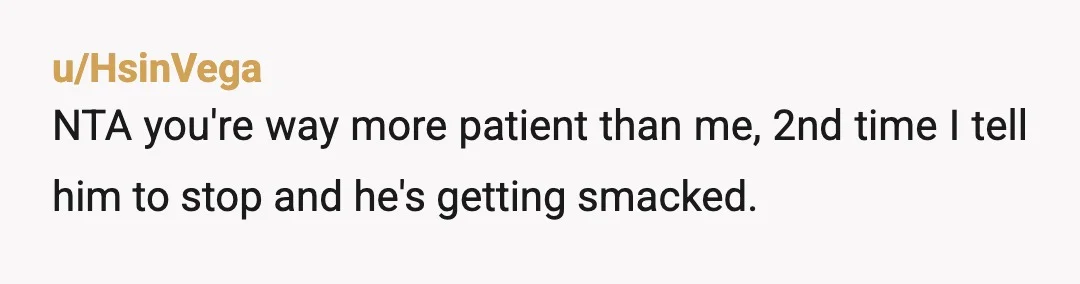 He's a grown man and does this all of the time, blaming his ADHD. Just because someone has an adult body doesn't make them a grown man. He is acting...