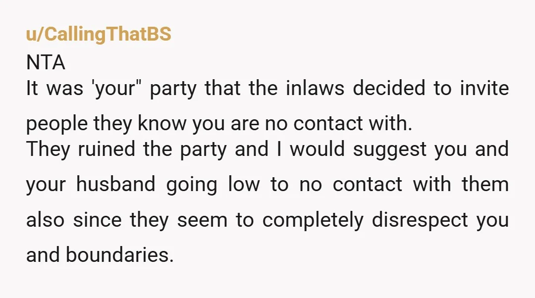 u/Grouchy-Tap1071 Wow! NTA. They totally ambushed you. I would be livid. What a huge overstep. You are owed sincere apologies and explanations not backlash. I would probably be done with...