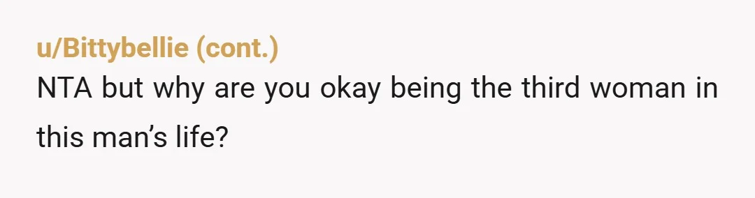 u/MalibuBon This was a problem between A (husband) and B (wife) and A chose to bring C (friend) AND D (mother) got involved. You can get meds for ADHD and...