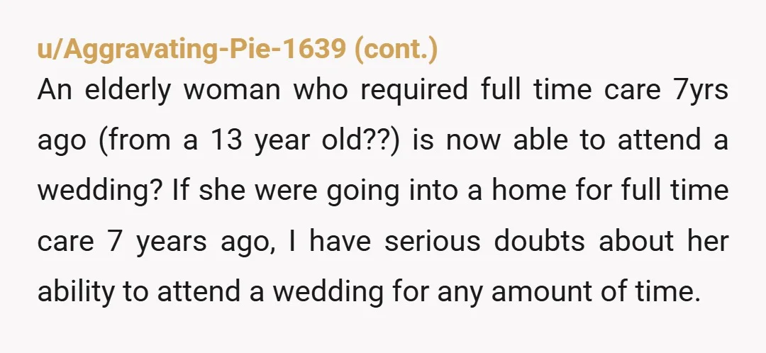 u/Unable-Bumblebee-738 NTA OP, I don’t think your children want to come. I mean they are adamant on bringing grandma, knowing you would probably say no. So I think you need...