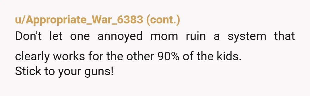 u/JohnnyFootballStar NAH I guess. But you are playing with fire. If there is ever an instance in which a kid uses the tattle phone for something that you really needed...