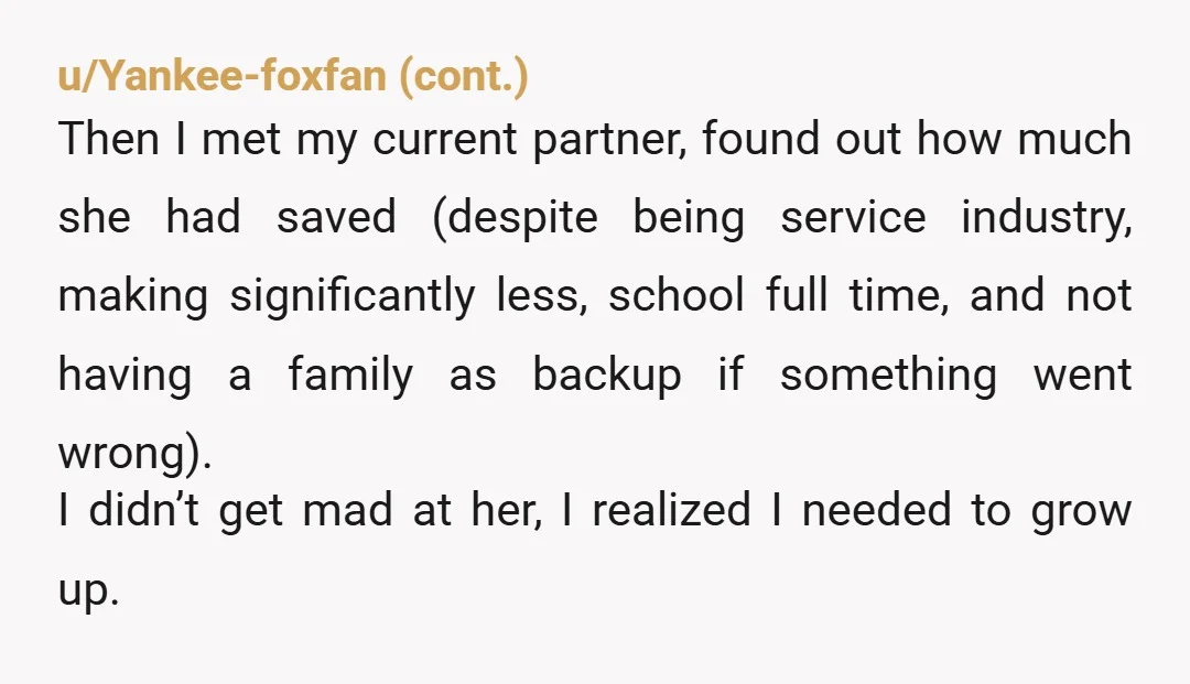 u/Cyberbeagleperson I’m begging you to PLEASE keep your bank accounts separate forever.