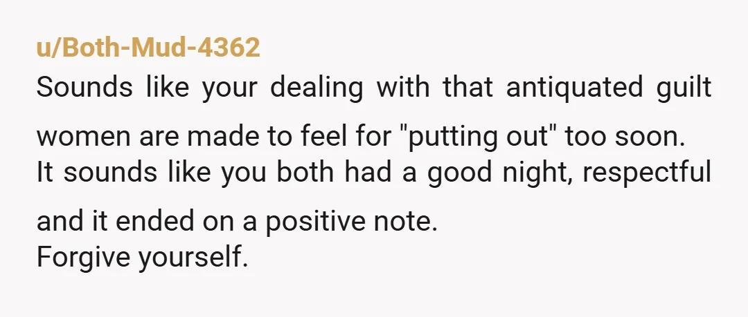u/doogles I slept with a girl on a first date. Today is our nine year anniversary. People these days need to chill. Sex is not that big a deal.