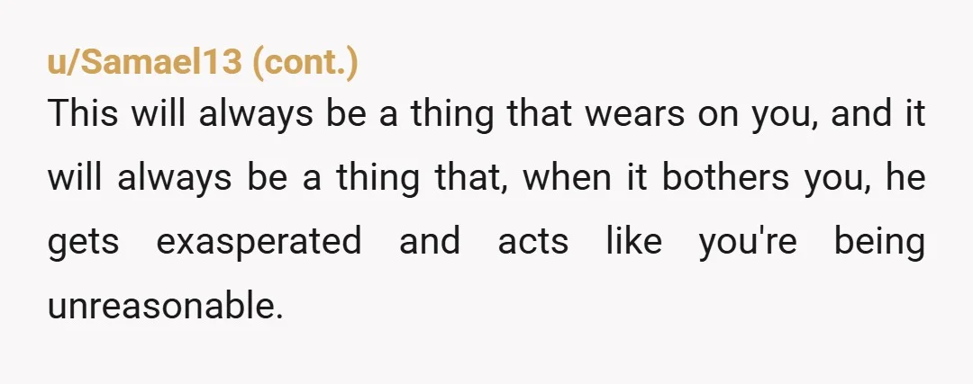 u/GameboyPATH
That's a very significant reveal, during an incredibly vulnerable time.
Are there people you can turn to for support? That's a lot for one person to manage.