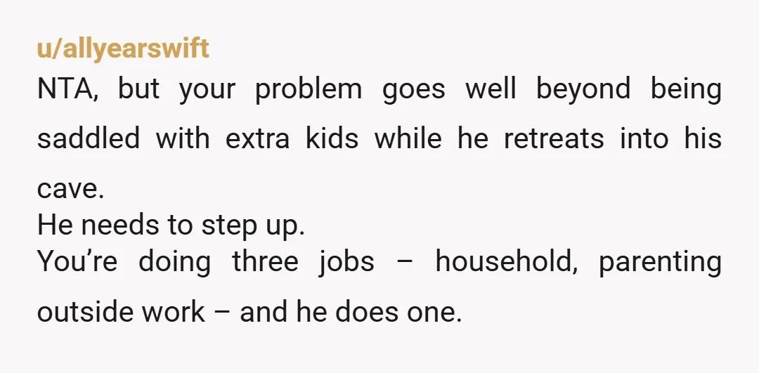u/JeffInVancouver
NTA.
Easy for him to commit your time.
He made the commitment, he can fulfill it.
Assuming he's an adult. 