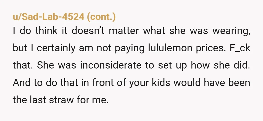 u/Medical_Gate_5721
Why are you pretending not to know who is the AH in this scenario? 