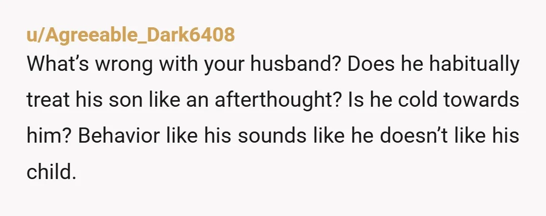 u/True-Republic-4766 Yelling and slamming the glass shower door?? Over being asked to wait so that his son can get ready for bed?? You're definitely NTA but your husband is. That...