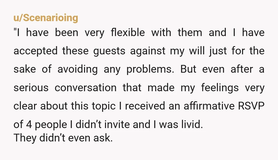 u/Ok_Quantity_4134
What did does your fiance say about all this?  Everything seems to be 'I' not 'we'.