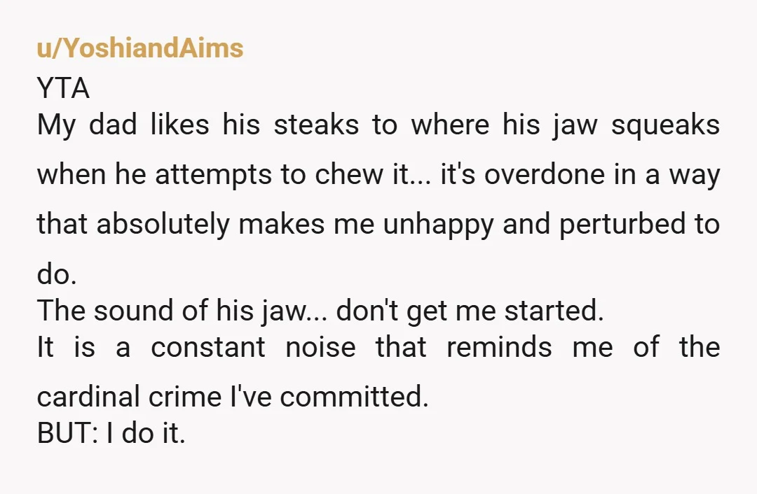 u/BeachQueen25 I mean he’s 2 decades older than you. I think he knows how he likes his food. I think we all know how we like our food 🙄 You...