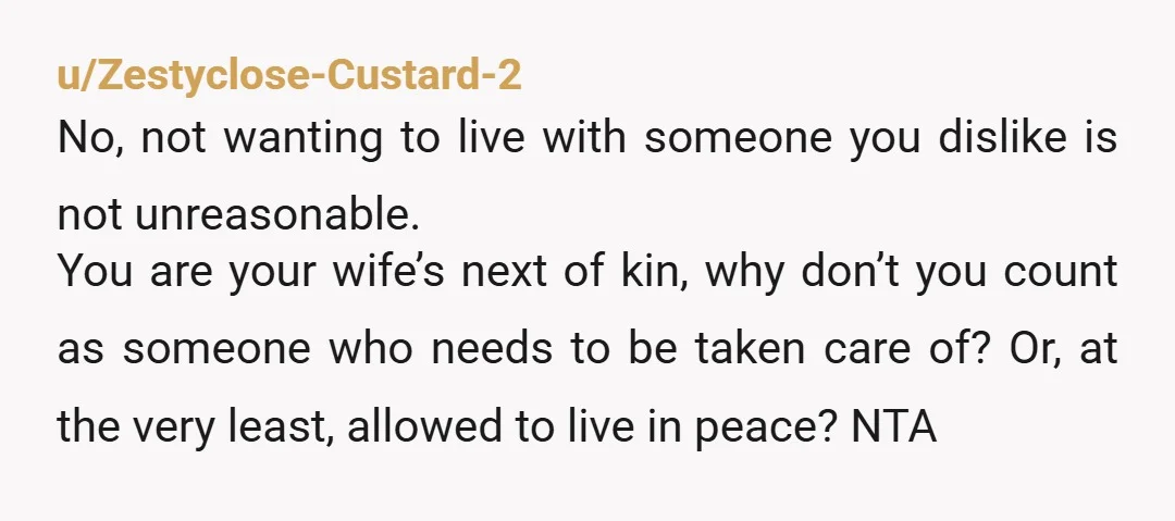 u/CommitteeNo167
NTA, your SIL can act like an adult an get her own place.