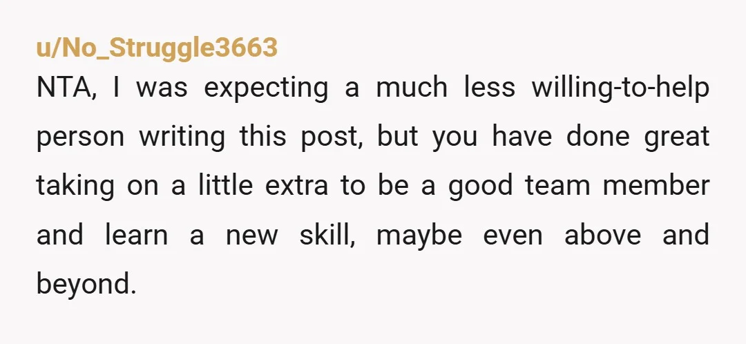 u/canvasshoes2 NTA. I'm guessing you already ran it by your own boss and let that other team know that it was contingent on what your primary boss wants regarding priorities,...
