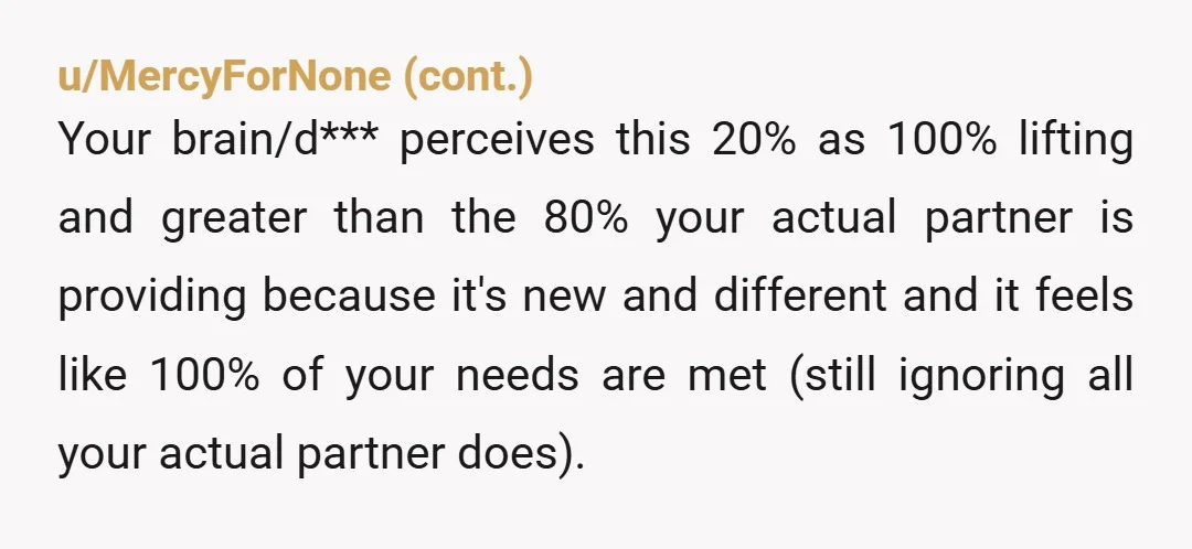 u/IllustriousCod5957
Break up with gf, you aren’t happy. Are you that scared to be alone?