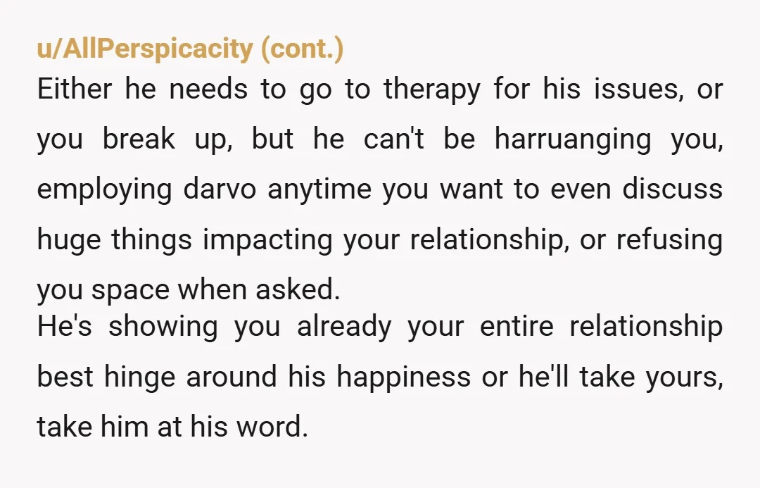 u/Kind-Philosopher1 Um...its all of those things? He is not ready to marry, and you deserve to be seen, treated, and protected like an equal partner in the relationship. Do not...