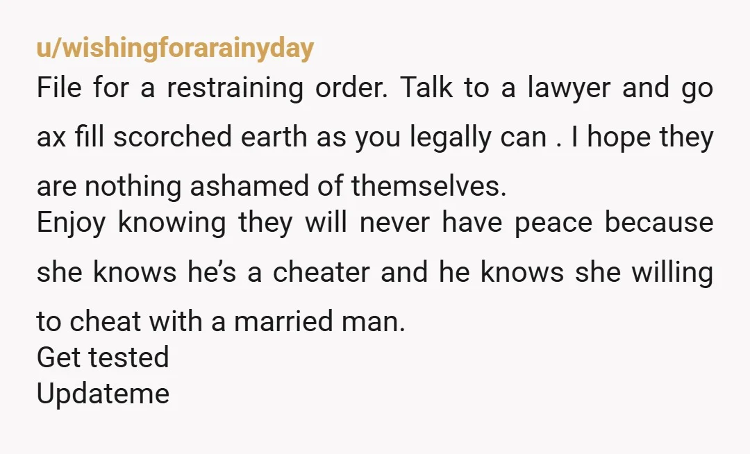u/Mollyapostate
Tell him to tell her to stop stalking you. She can have him!