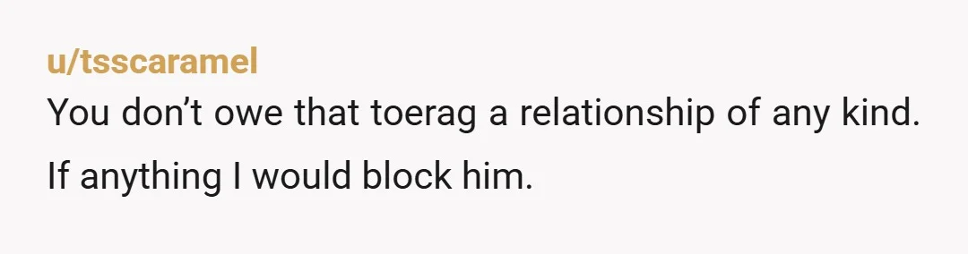 u/Foxygen6
Wow, that’s only a bio mum, I am so sorry OP. What a nightmare. Trust your gut, always