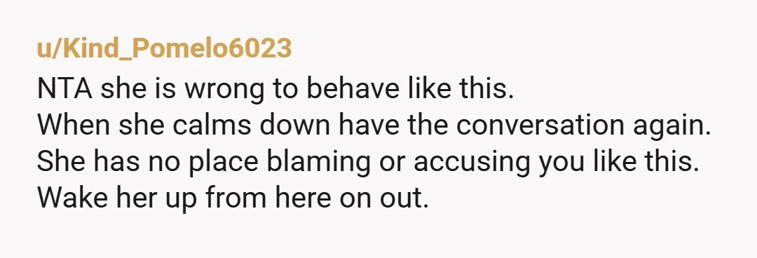 u/GoDuckYourself3
Side note: has she been checked for Postpartum? Cause this screams PP to me as someone who had her entire world turned upside down by PP 💔
