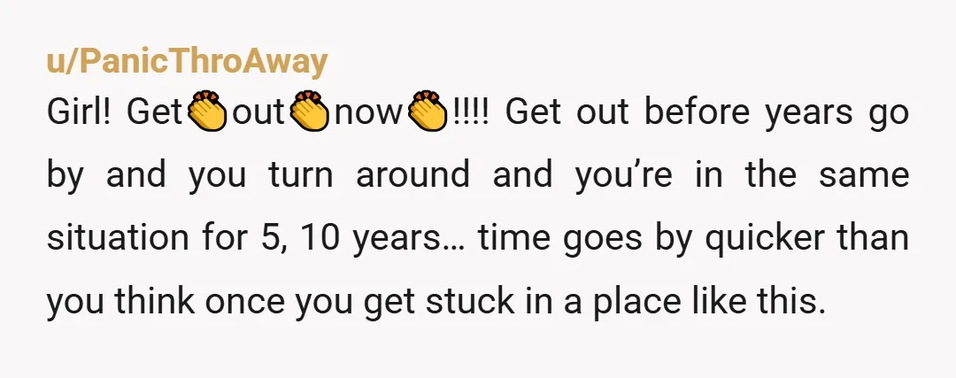 u/McCloud888 A few options, if you want the situation to improve then your household needs to be smaller, living with in laws just isn't working for you. If this isn't...