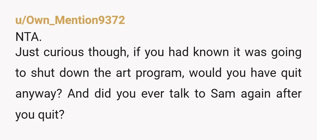u/BooBoo9577
Just a question if this was a small school, how did you not know the class was cancelled?