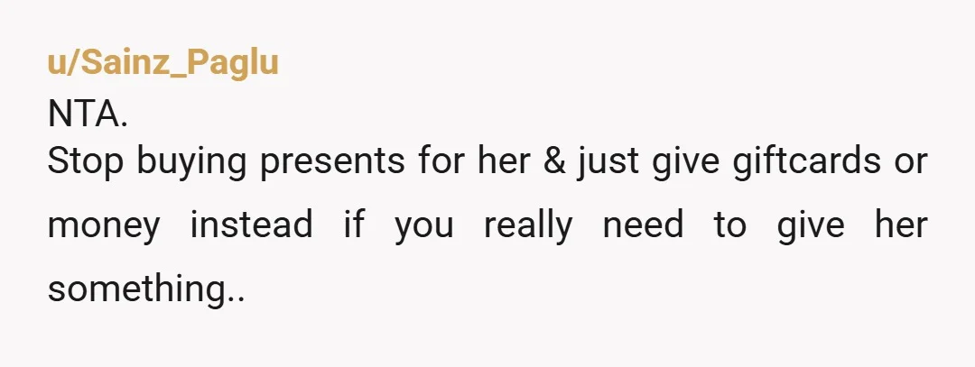 u/SituationSad4304
Breastfeeding women can drink alcohol. That’s not whatever this is about. NTA