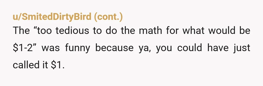 u/CheezwizOfficial YTA for now _BUT_ that judgement will change when you have the discussion about gas/time/wear and tear on your car with your colleagues and give them the opportunity to...