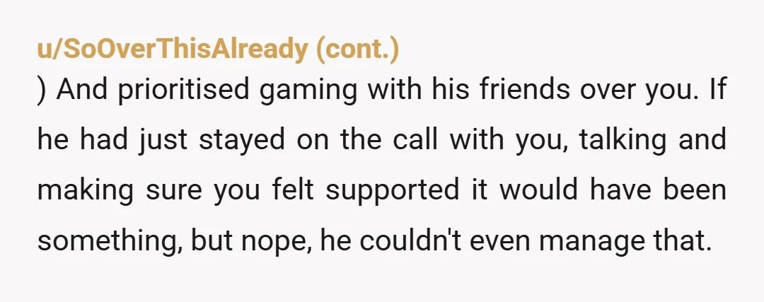 u/MaidInWales
NTA. He has shown you who he is, believe him.