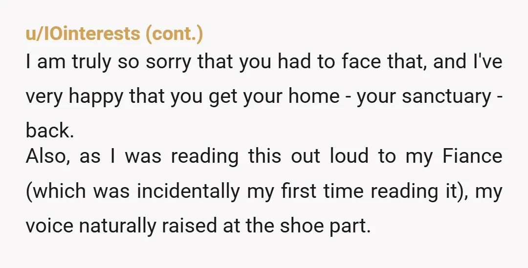 u/realtorwcats I'd still confide about what she did to your groceries and stuff to whatever relative is the biggest gossip so the word gets around. She needs to take the...
