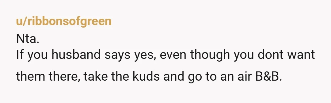 u/allergymom74 NTA. WTF is wrong with your ILs? WTF is wrong with your husband? Hugs. I’m so sorry you’re going through all this. I’m glad the FIL is doing some...