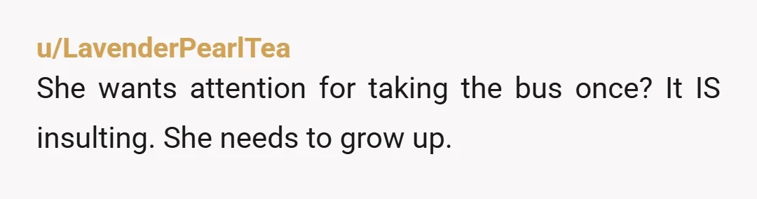 u/Remote_Clue_4272 She needed the reality check. No knowledge about her politics, but in some circles, empathy for others is non-existent because those problems do not affect them. Her romanticism about...