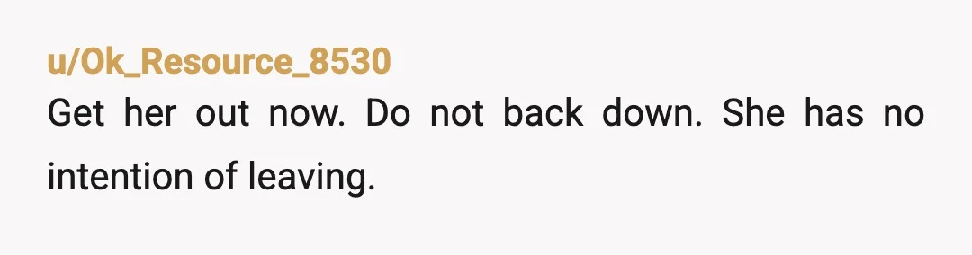 u/Oldenfat
What you can afford isn’t the issue.
She’s wrong.
Don’t ever let anyone, even family, flip it when you’re the one doing the favor.